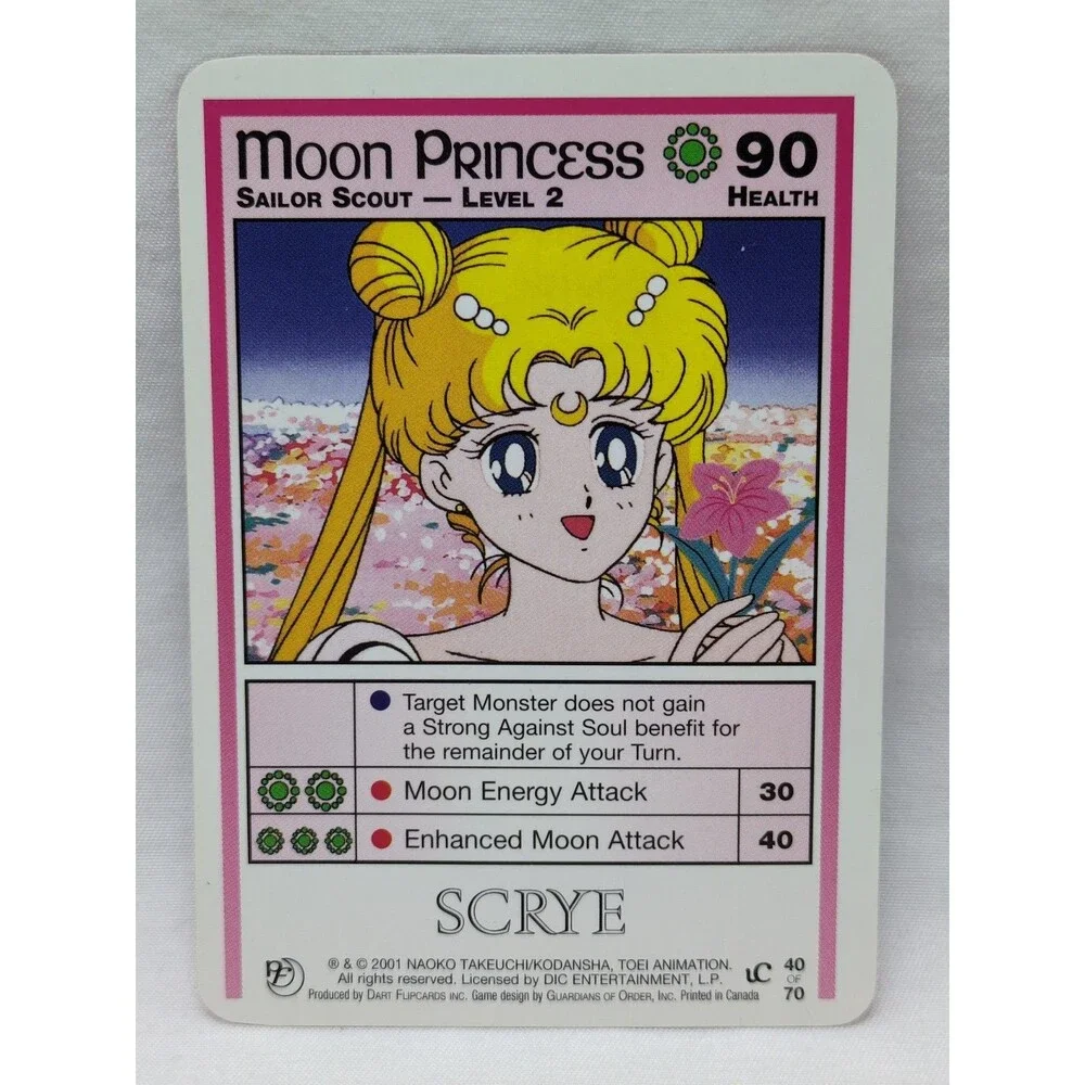 Moon Princess Sailor Moon CCG Past And Future Promo Card #40